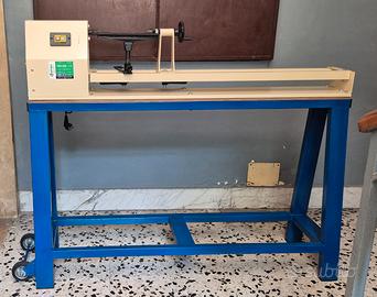 Tornio per legno Compa TRN1000 con banco di suppor