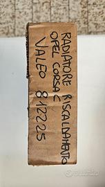 Radiatore riscaldamento CORSA C VALEO cod. 812225