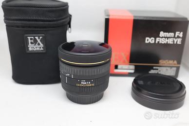 Sigma 8 mm f 3.5 EX DG Circular Fisheye per Canon