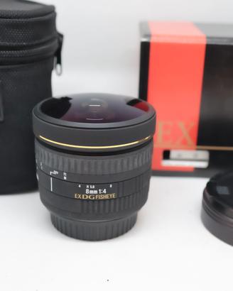 Sigma 8 mm f 3.5 EX DG Circular Fisheye per Canon