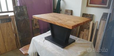 TAVOLA SALOTTO IN ULIVO. 