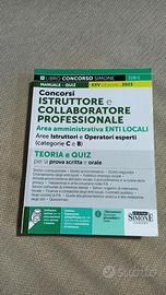 Libro concorso Istruttore e collaboratore professi