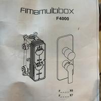 Miscelatore incasso doccia fimamultibok F4000