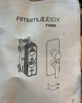 Miscelatore incasso doccia fimamultibok F4000
