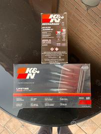 Filtro aria k&n 33 3005 con kit pulizia