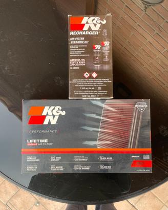 Filtro aria k&n 33 3005 con kit pulizia