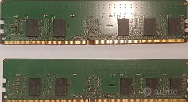 2 RAM ddr4 da 8gb