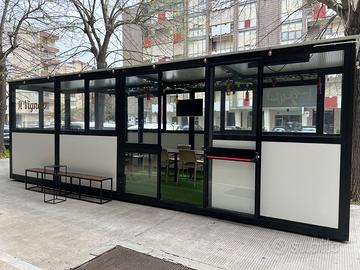 Dehors gazebo chiuso