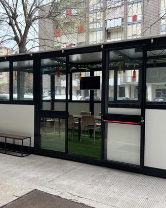 Dehors gazebo chiuso