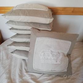 7 cuscini arredo shabby chic Conforama
