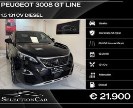 Peugeot 3008 BlueHDi 130 S&S GT Line