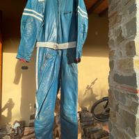 Tuta di pelle per moto