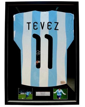 Maglia Tevez Argentina Autografata+Certificazione