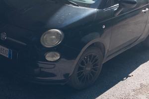 fiat 500 bleu notte 