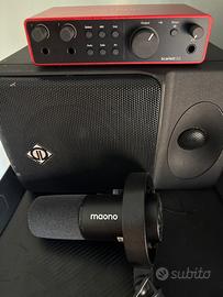 Kit Audio Studio: Maono, Focusrite, Generalmusic