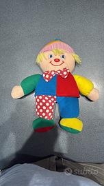 Peluche Clown CLEMENTONI Vintage