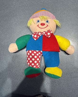 Peluche Clown CLEMENTONI Vintage