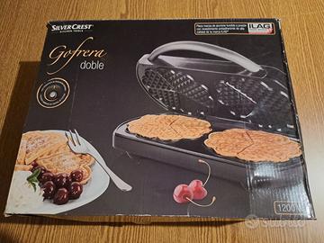 Piastra Waffle antiaderente SilverCrest Gofrera