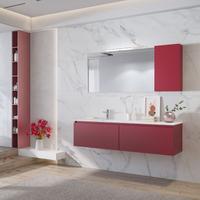 Composizione Space 155 Rosso Karag