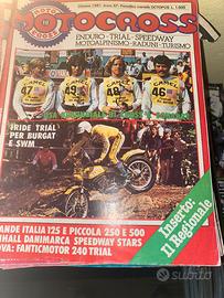 Quadri e materiale motocross
