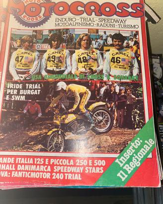 Quadri e materiale motocross
