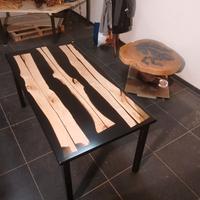 tavoli in legno e resina