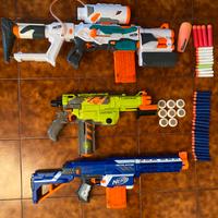 nerf tri strike, retaliator, vortex