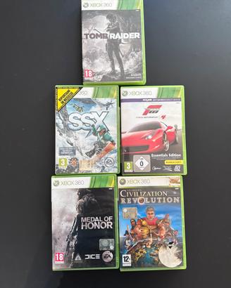 5 giochi xbox 360