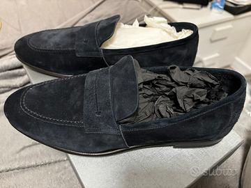 Mocassini artigianali in Cashmere marchio Fabi