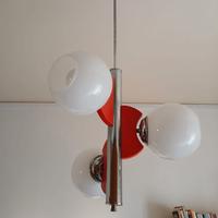 Lampadario stilnovo tre luci