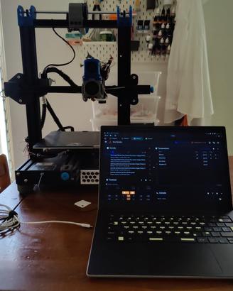 Ender 3v2 e Chromebook