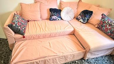 Divano angolare IKEA in tessuto