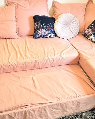 Divano angolare IKEA in tessuto