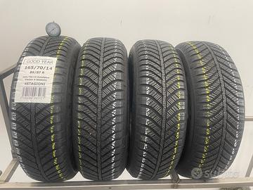 165 70 r14c 89/87r 4 gomme goodyear 4 stagioni