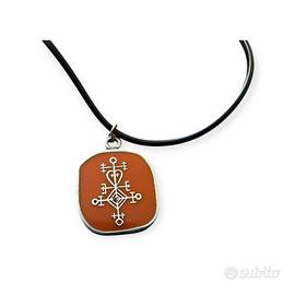 Ciondolo Ástarstafur amore 1,5cm + cordino Bijoux