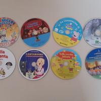 8 CD canzoni e storie per bambini