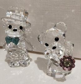 Swarovski coppia orsetti sposini