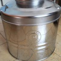 Tanica olio acciaio 30 litri