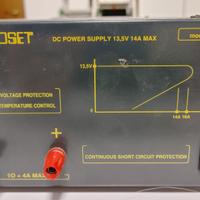 Alimentatore MICROSET 13,5V 14A