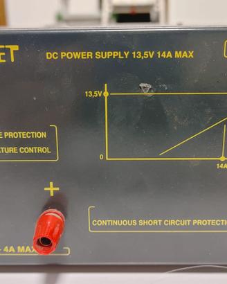 Alimentatore MICROSET 13,5V 14A