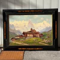 Quadro paesaggio Montano