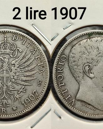 2 lire 1907 50€