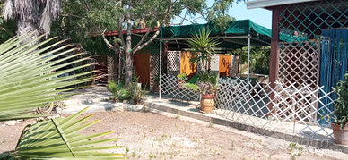 Porticato in giardino