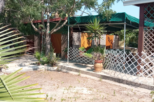 Porticato in giardino