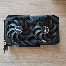 ASUS Nvidea RTX 3060 Dual 12GB perfetta + scatola