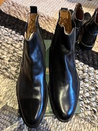 Nero Giardini stivaletto uomo nero, nuovo tg. 44