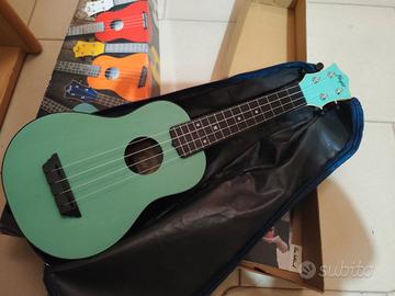 ukulele soprano azzurro flight
