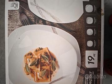 Servizio di piatti da 19 pezzi 