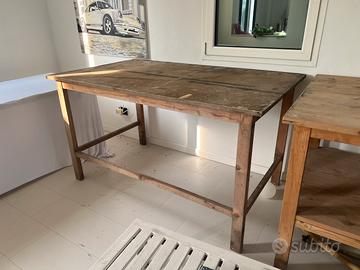 tavoli in legno da lavoro