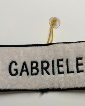 Idee Personalizzate "GABRIELE" – Targa Auto